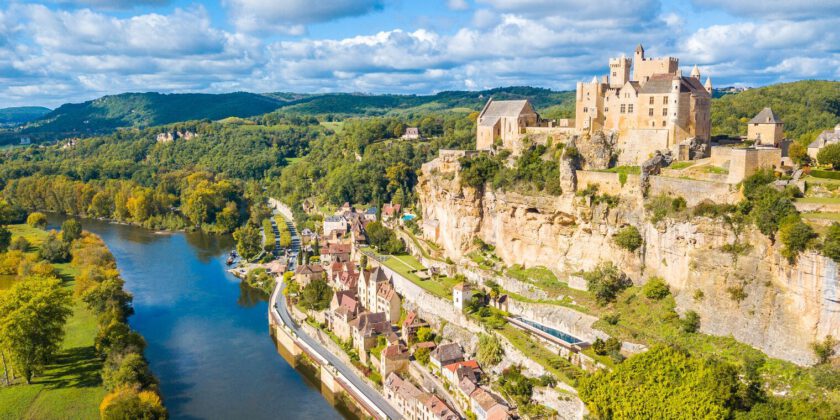 Dobberen op de Dordogne en slenteren op boerenmarkten