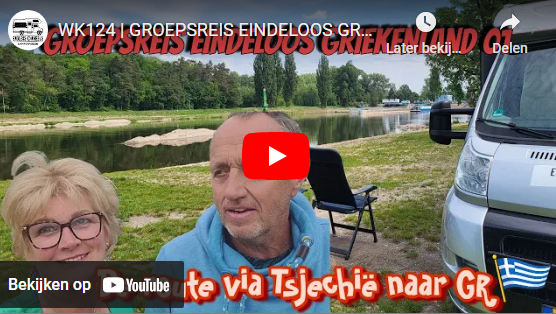 WK124 | Groepsreis Eindeloos Griekeland 1 | De route via Tsjechie