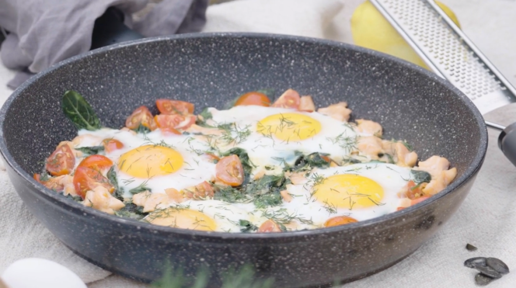 Shakshuka met zalm