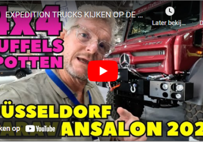 EXPEDITION TRUCKS KIJKEN OP DE CARAVANSALON DUESSELDORF