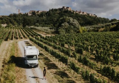 Toscane maar dan met de camper